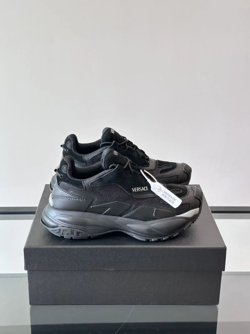 Sleek Versace Low Shoes 37506