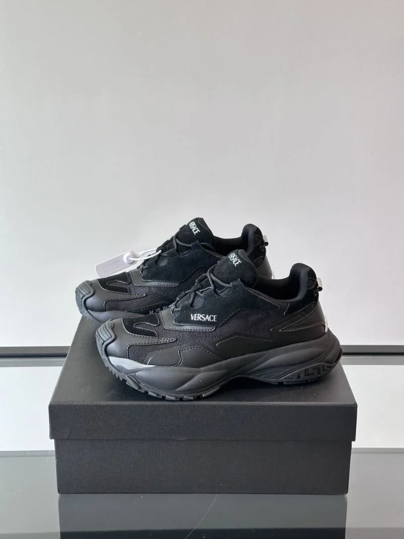 Sleek Versace Low Shoes 37506