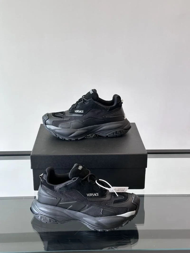 Sleek Versace Low Shoes 37506