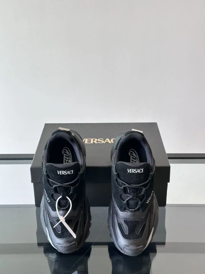 Sleek Versace Low Shoes 37506