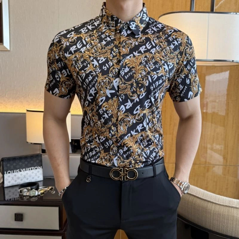 Versace Shirts Neat 175267