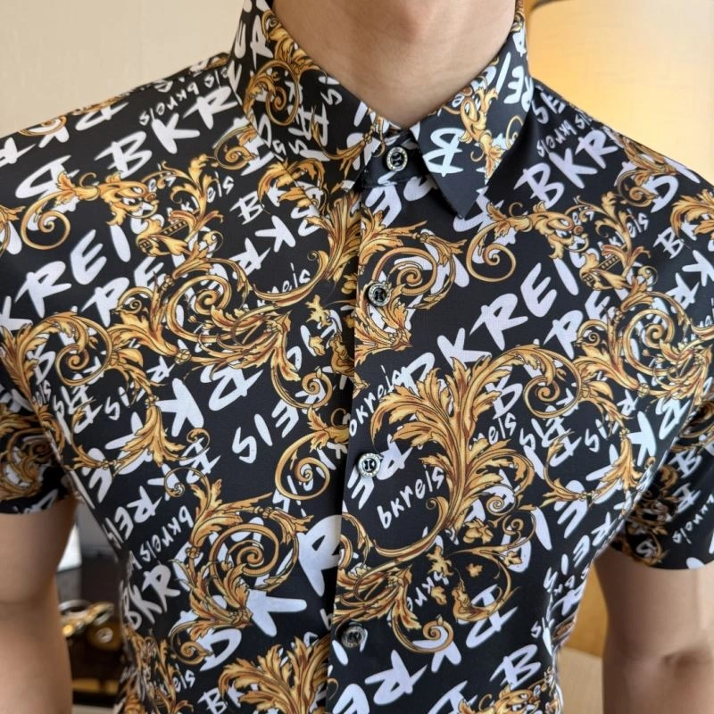 Versace Shirts Neat 175267