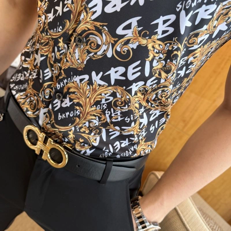 Versace Shirts Neat 175267