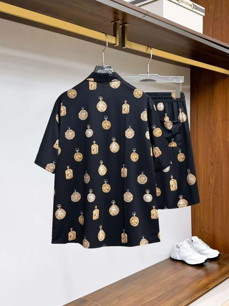 Versace Short Suits Breathable 175122