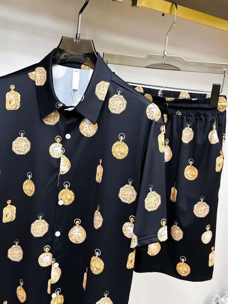 Versace Short Suits Breathable 175122