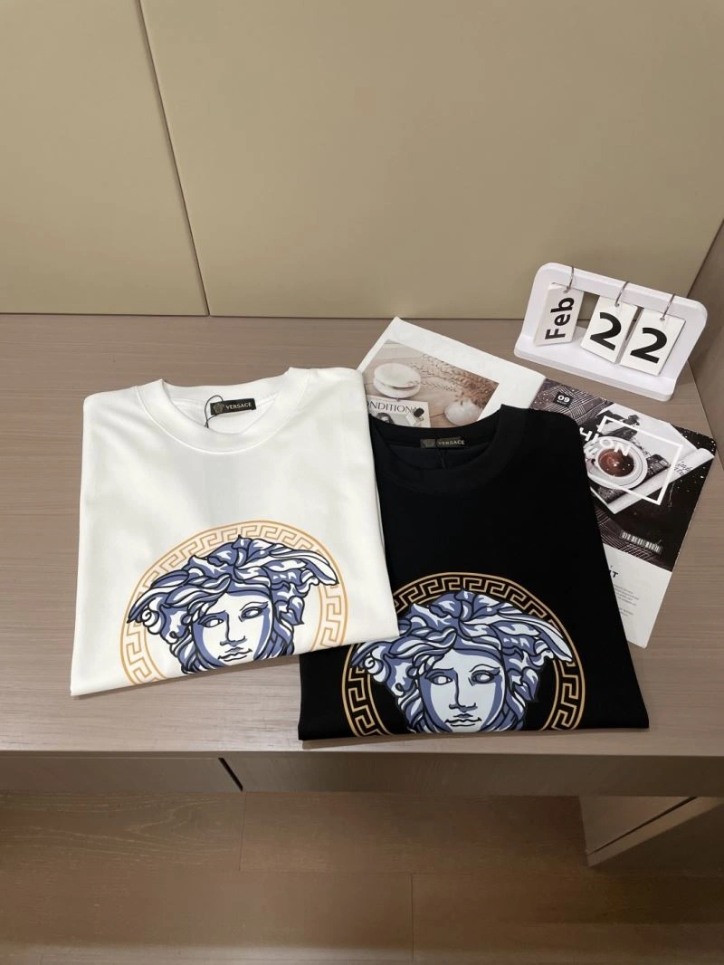 Versace T-Shirts Breathable 175365