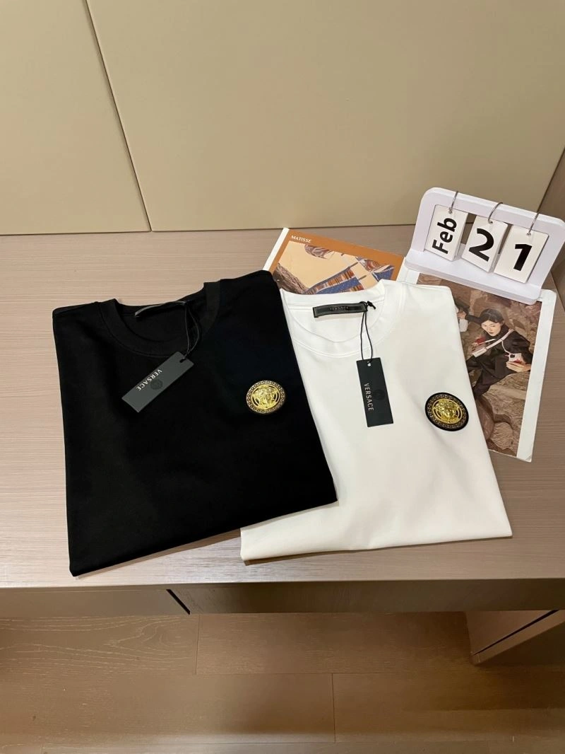 Versace T-Shirts Stretchable 175343