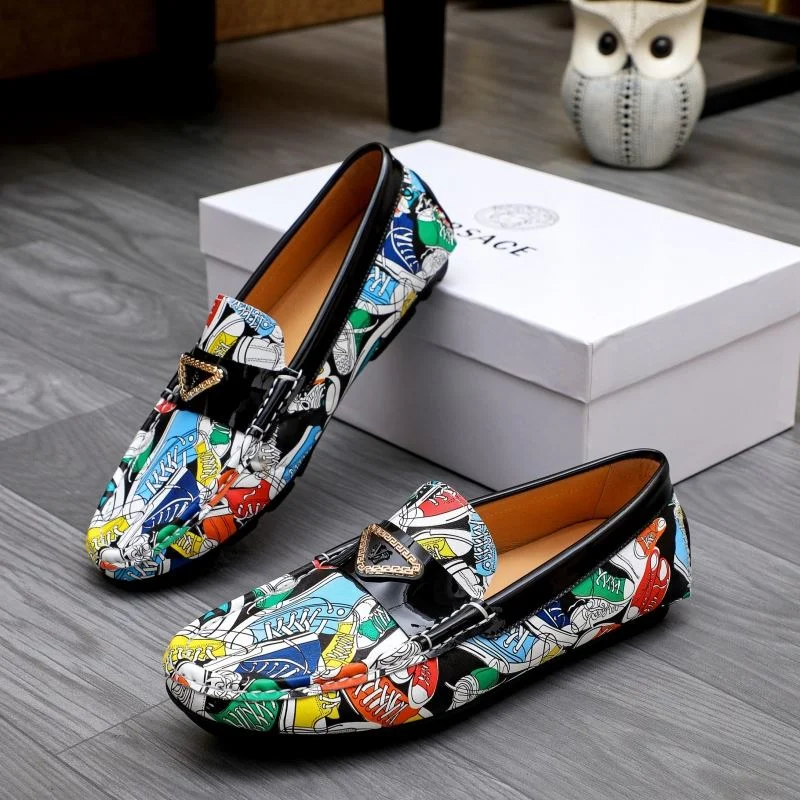 Comfortable Versace Tods Shoes 37144