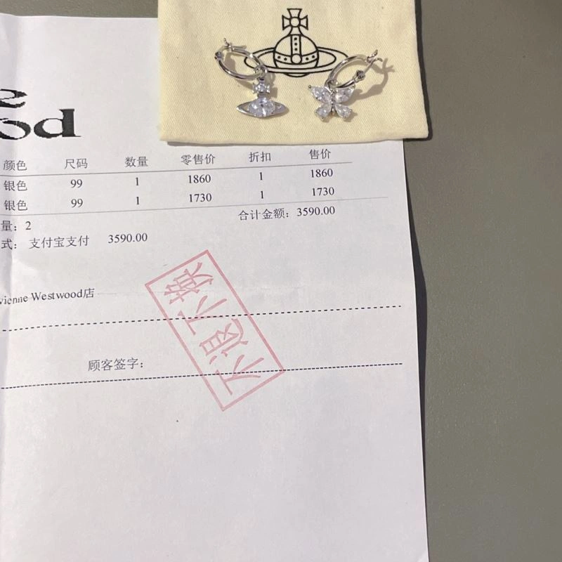 Packable Vivienne Westwood Earrings 213586