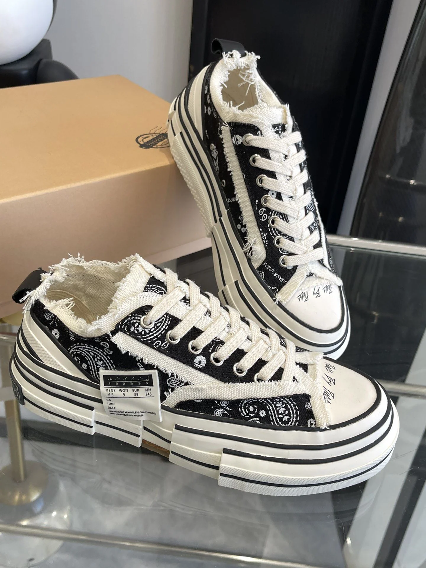 Xvessel Shoes Durable 7072