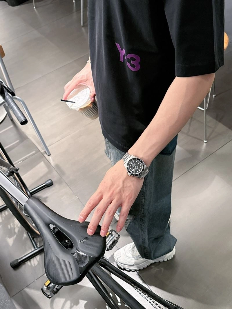 Y-3 T-Shirts Stretchable 158903