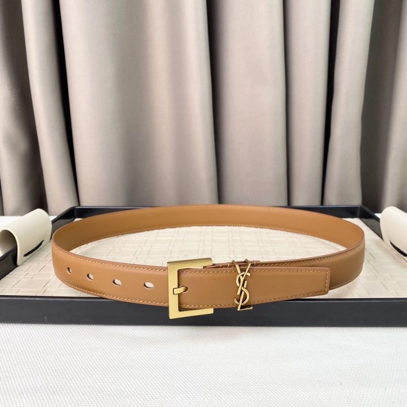 Sustainable YSL Belts 305861