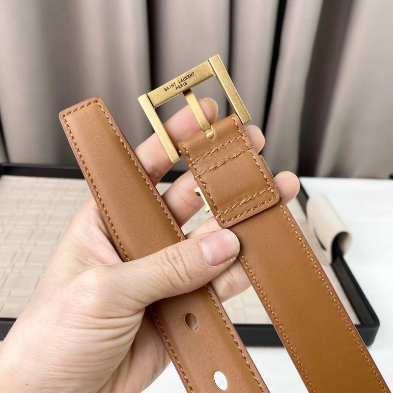 Sustainable YSL Belts 305861