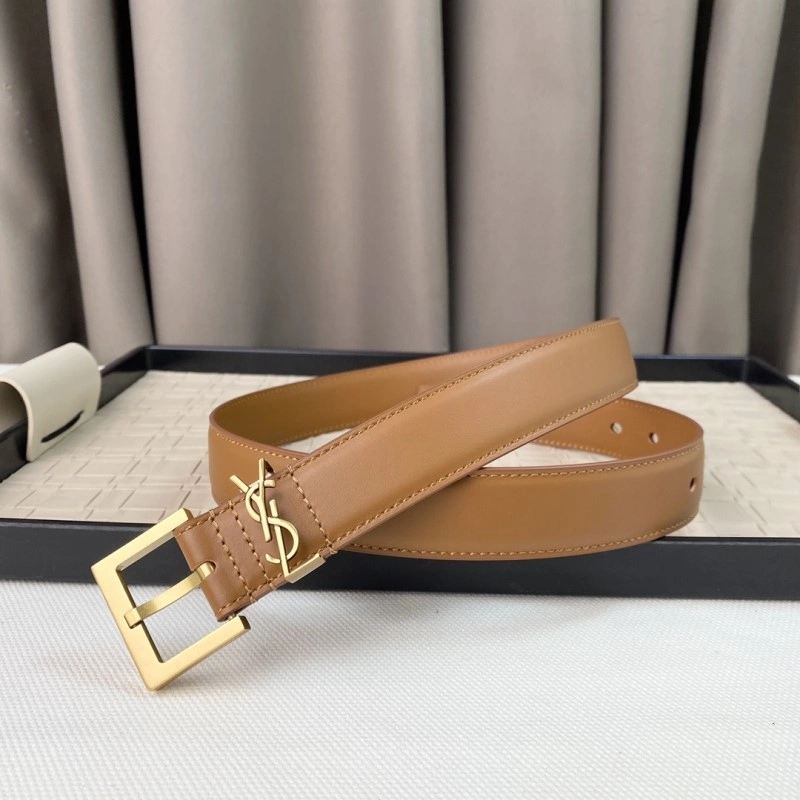 Sustainable YSL Belts 305861