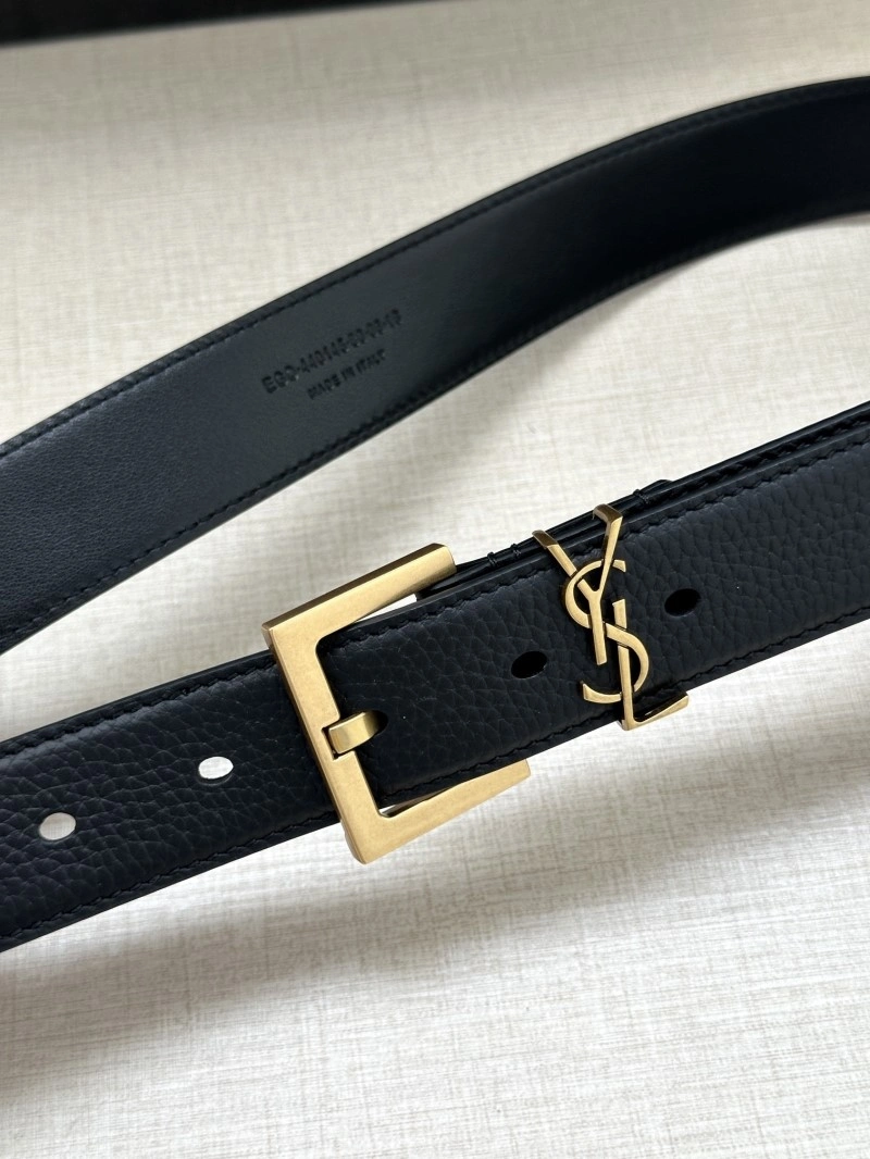 Sustainable YSL Belts 305818