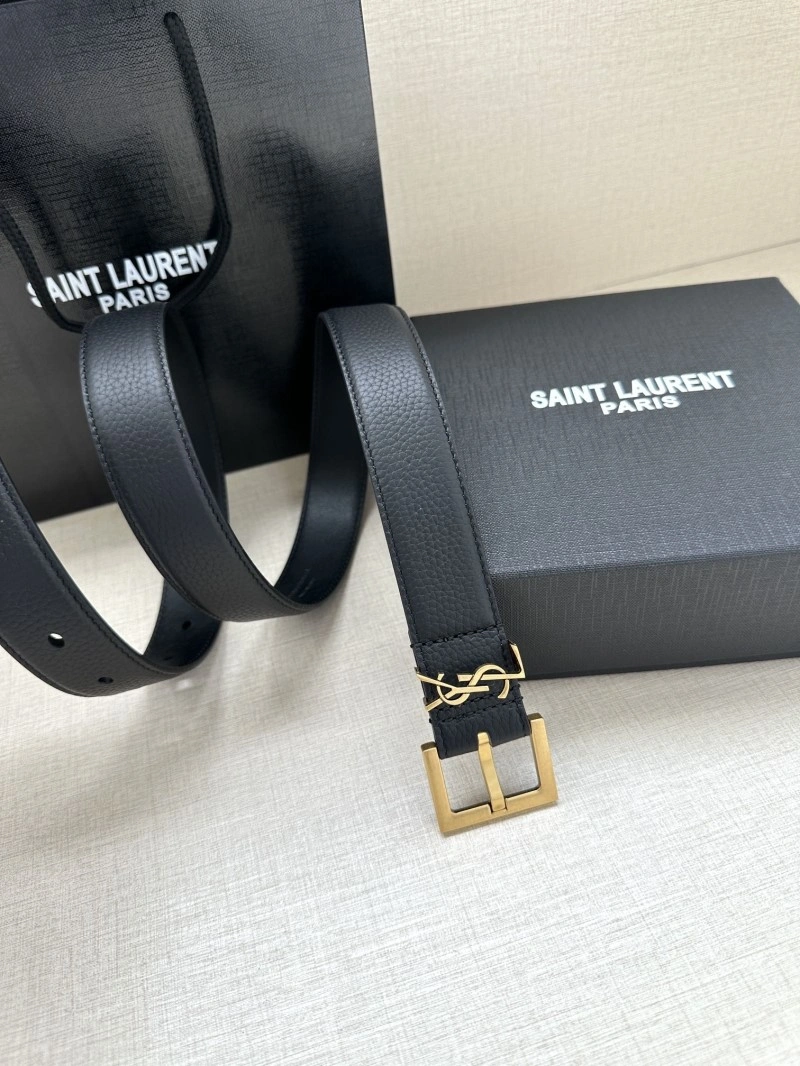 Sustainable YSL Belts 305818