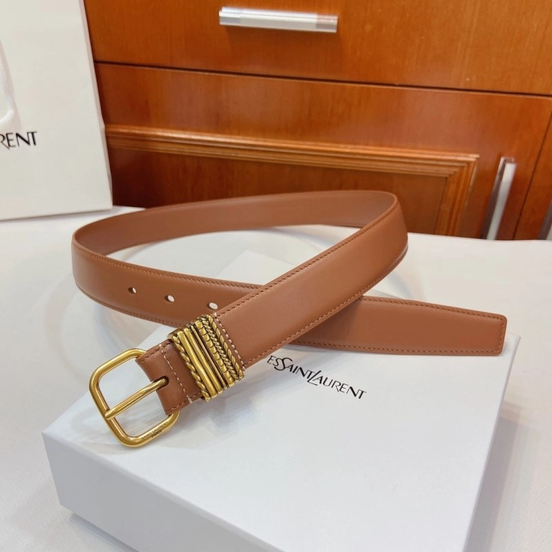 Sleek YSL Belts 305798