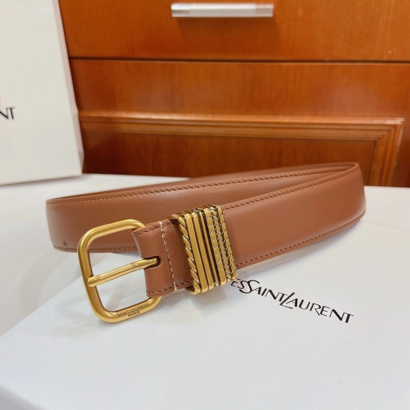 Sleek YSL Belts 305798