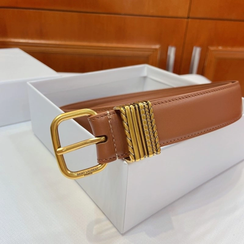 Sleek YSL Belts 305798
