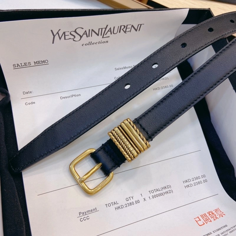WrinkleFree YSL Belts 305789