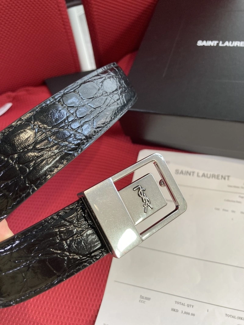 Refined YSL Belts 305736