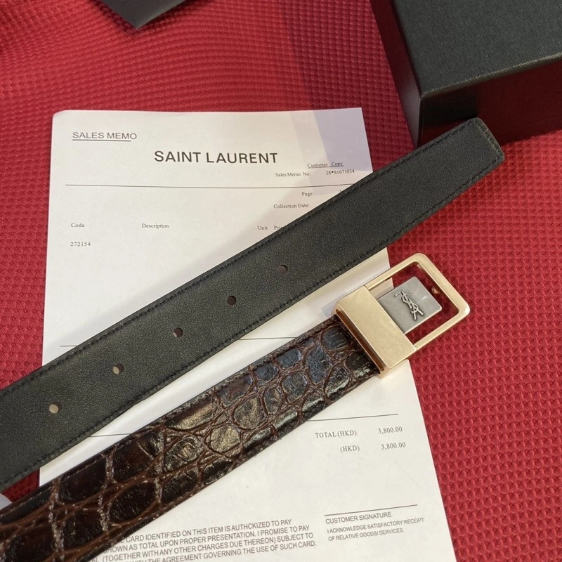 Sporty YSL Belts 305732