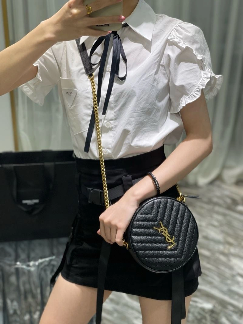 YSL Round Bags Attractive 63678