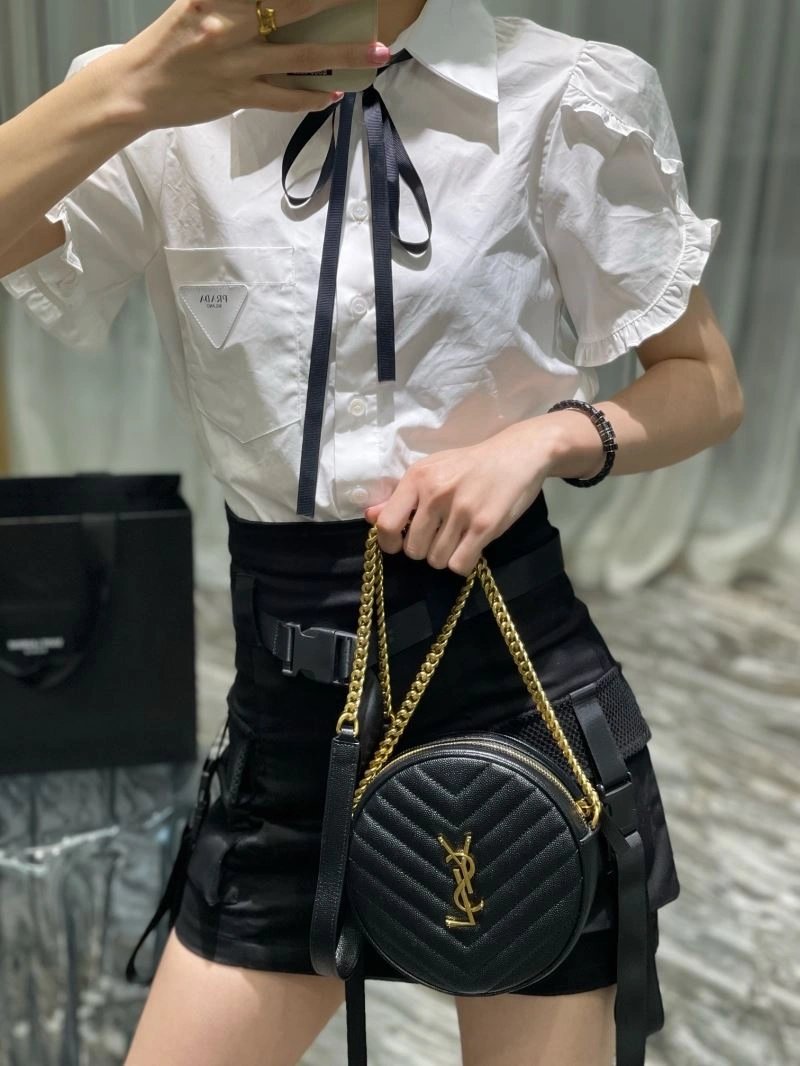 YSL Round Bags Attractive 63678