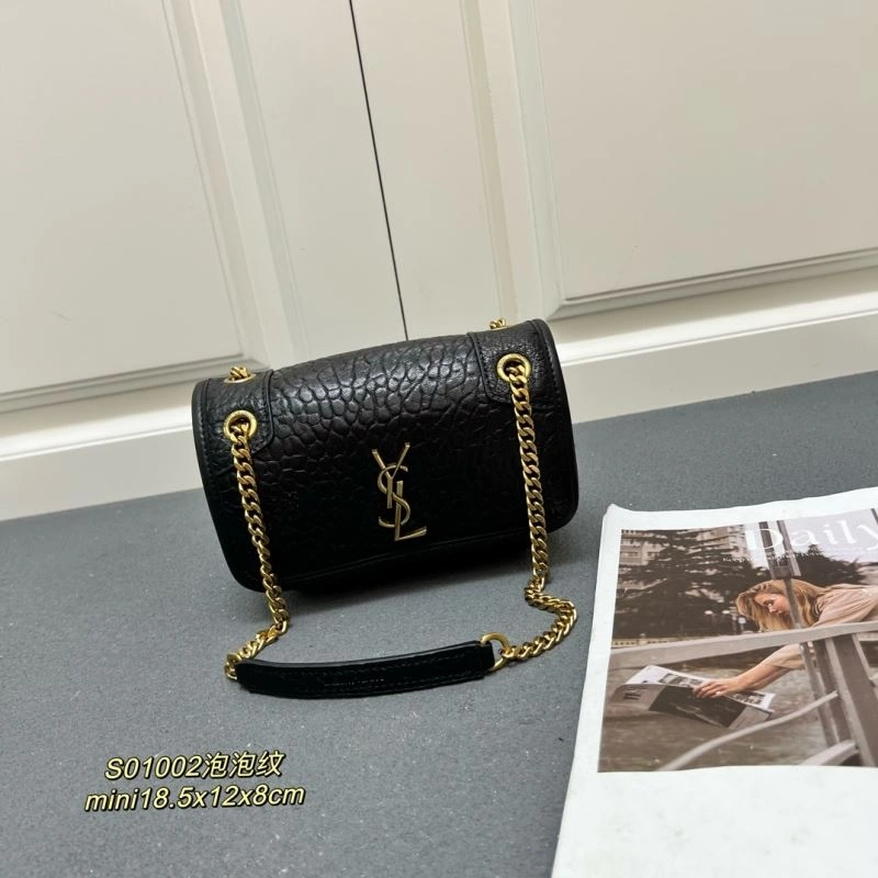 Stretchable YSL Satchel Bags 81695