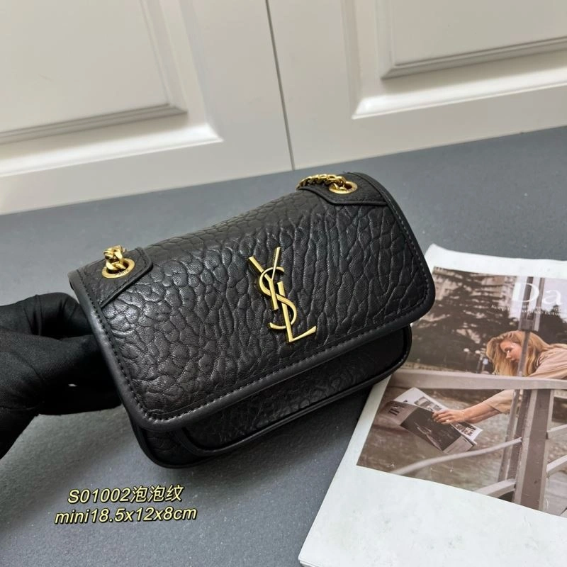 Stretchable YSL Satchel Bags 81695