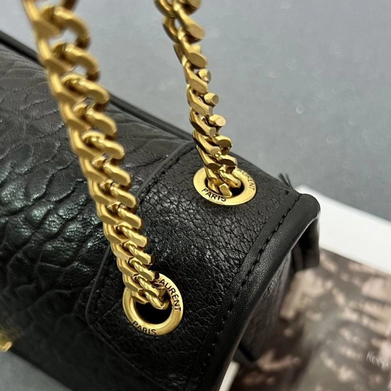 Stretchable YSL Satchel Bags 81695