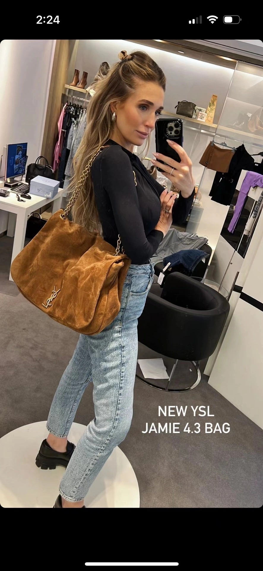 Modern YSL Satchel Bags 71755