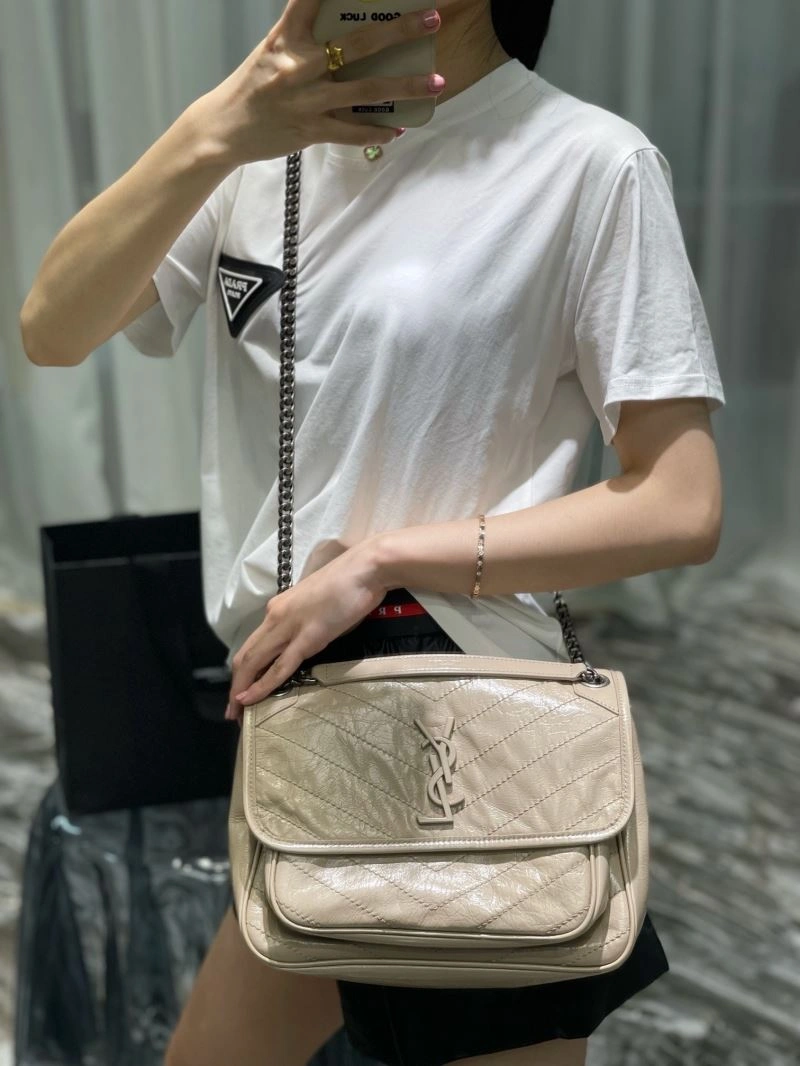 YSL Satchel Bags Snug 63619