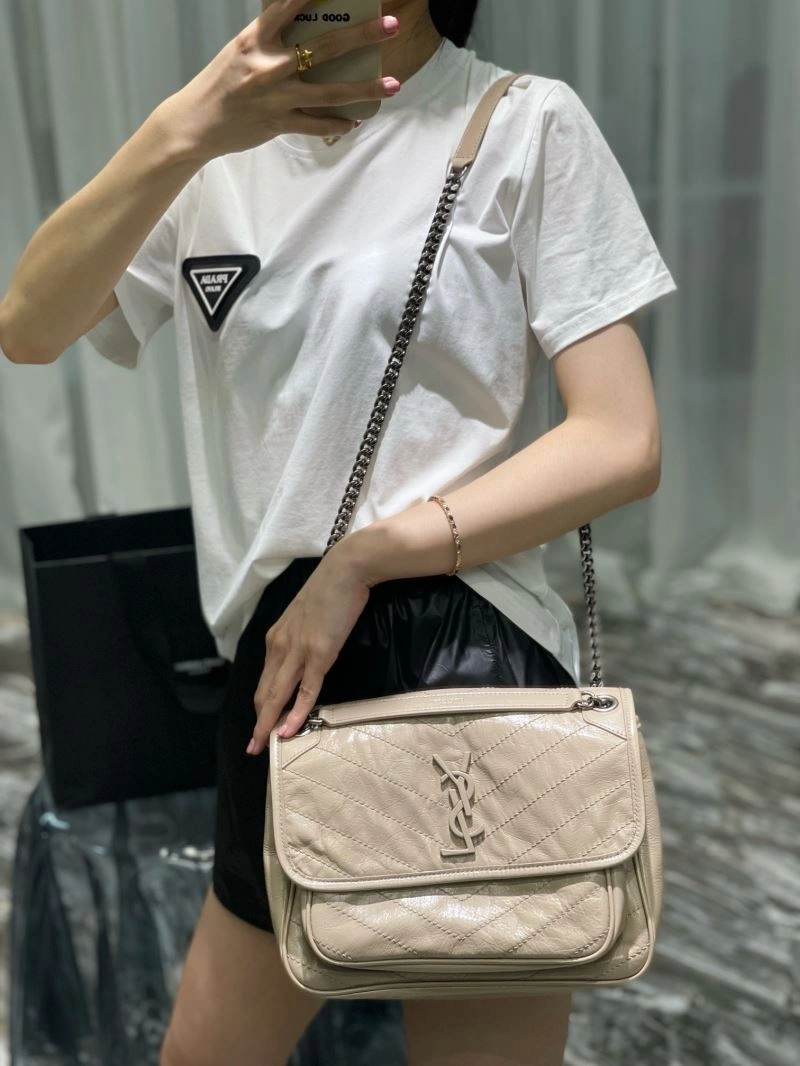 YSL Satchel Bags Snug 63619