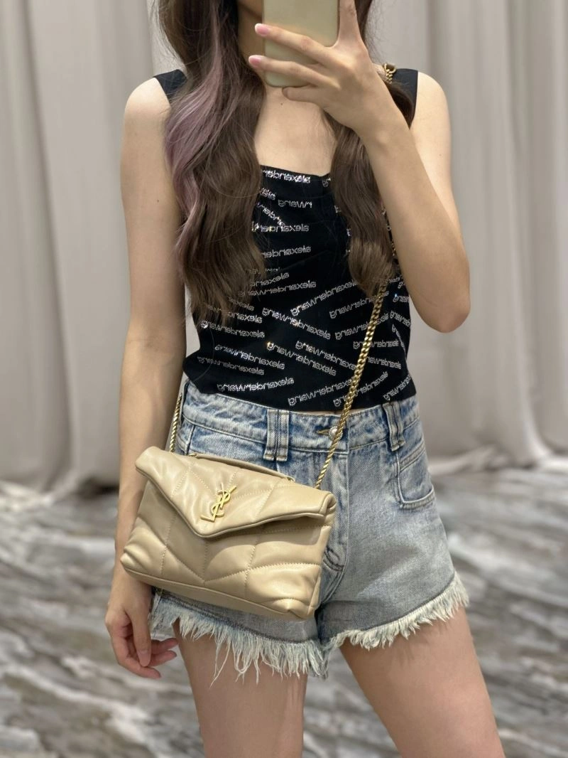 Sporty YSL Satchel Bags 63606
