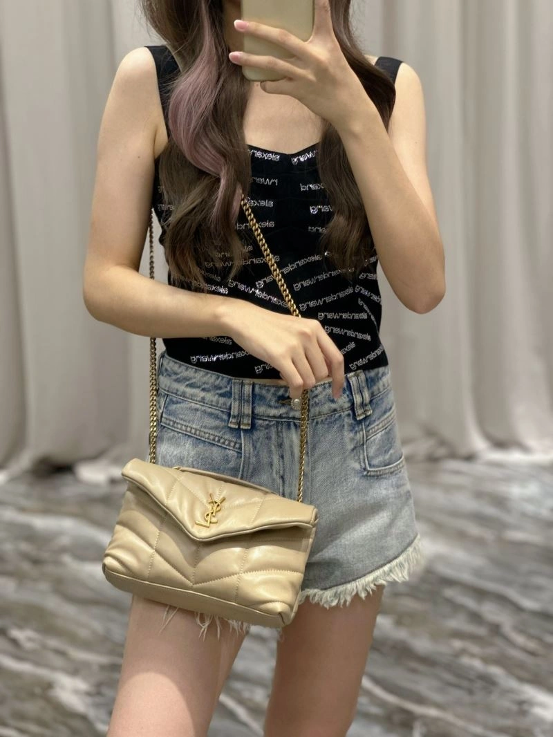 Sporty YSL Satchel Bags 63606