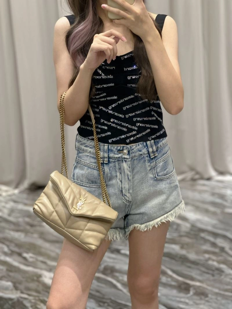 Sporty YSL Satchel Bags 63606
