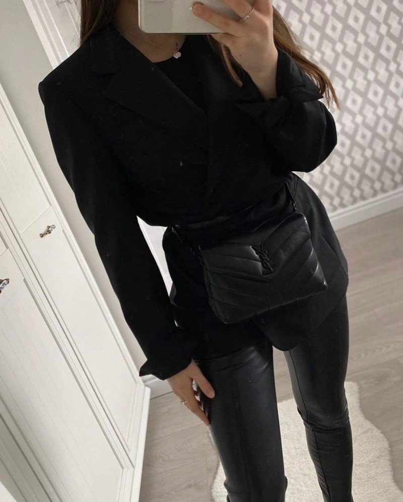 Comfortable YSL Satchel Bags 63535