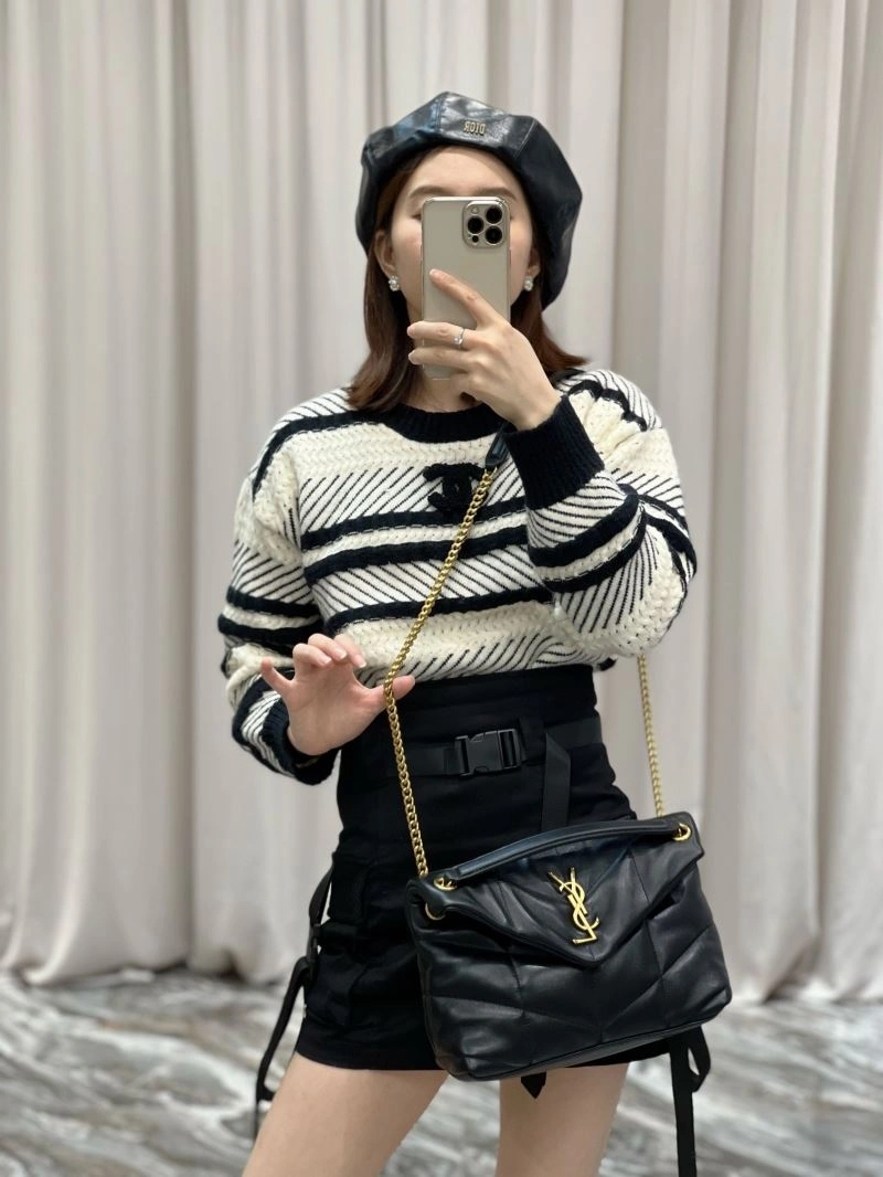 Sleek YSL Satchel Bags 63393