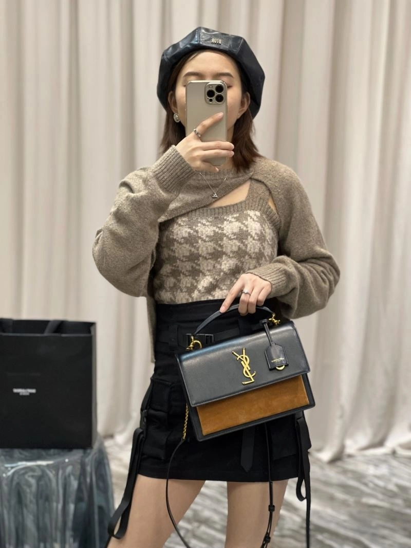 ZipUp YSL Satchel Bags 63379