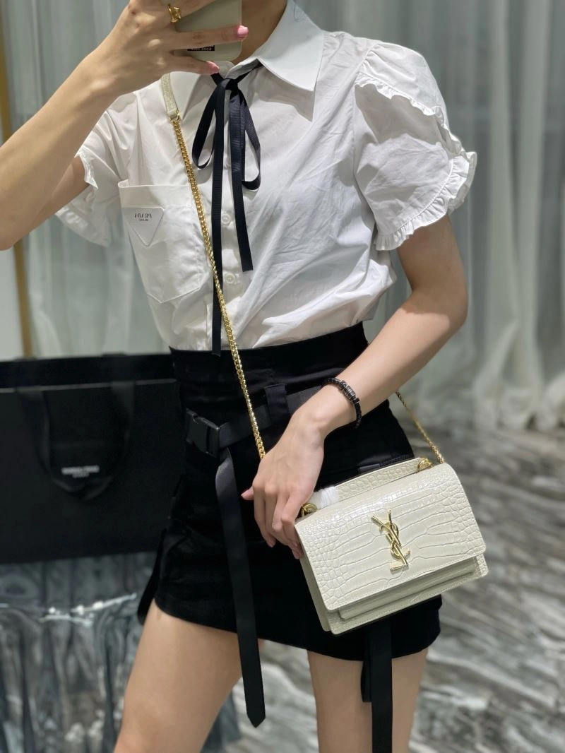 Flexible YSL Satchel Bags 63382