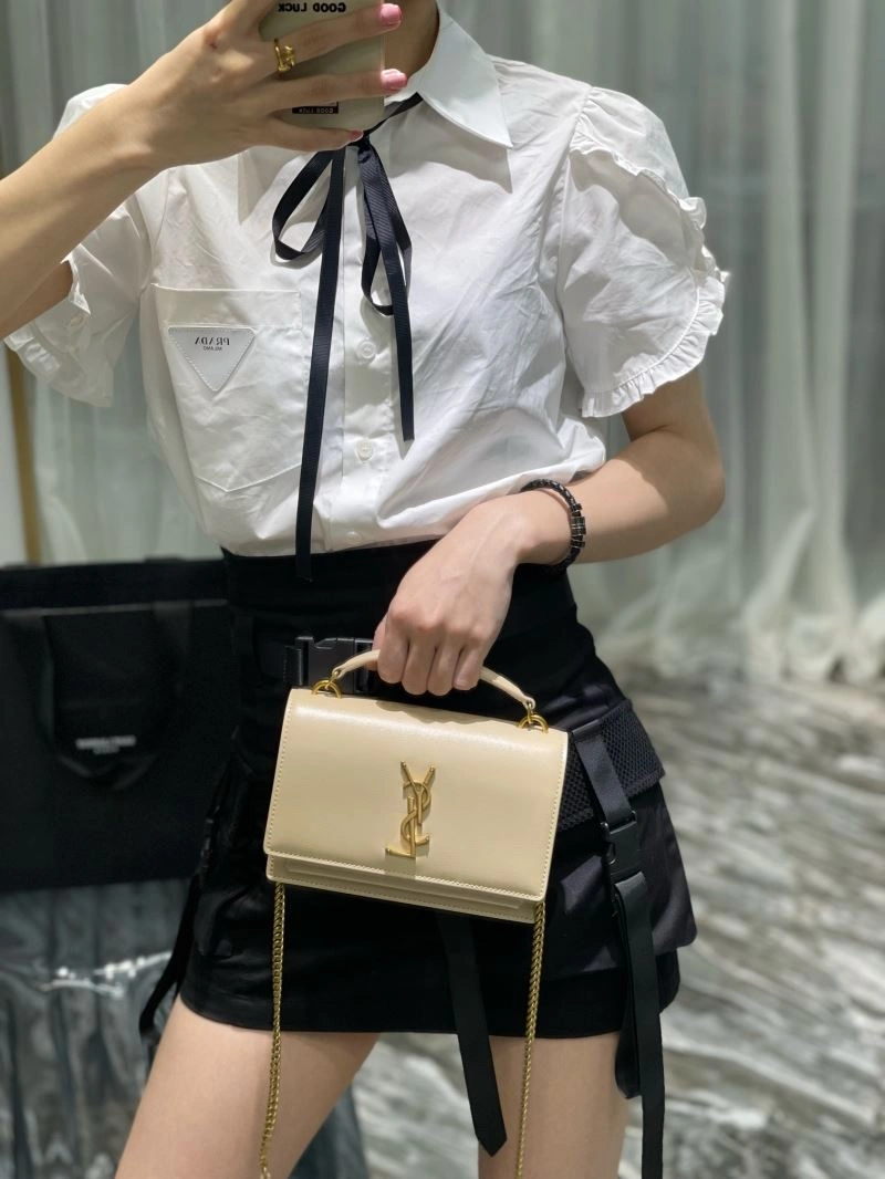 YSL Satchel Bags Stylish 63377