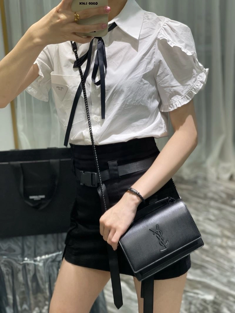 YSL Satchel Bags Neat 63431