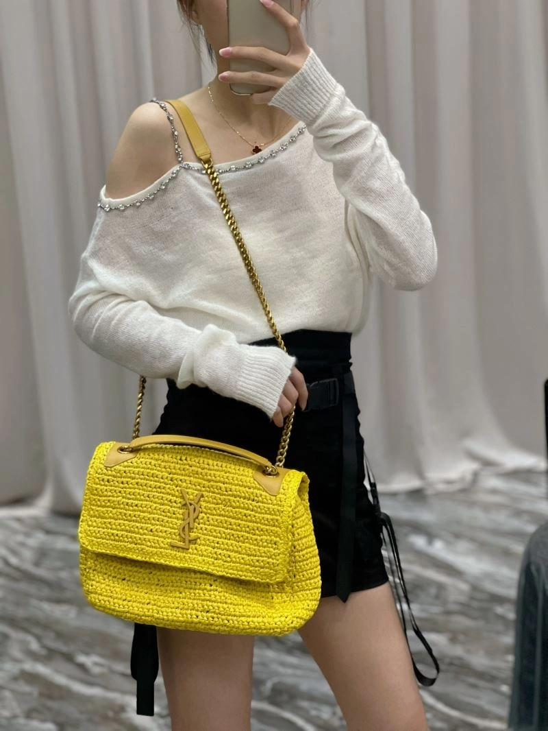 Comfortable YSL Satchel Bags 63310
