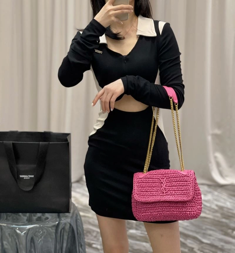 YSL Satchel Bags Elegant 63305
