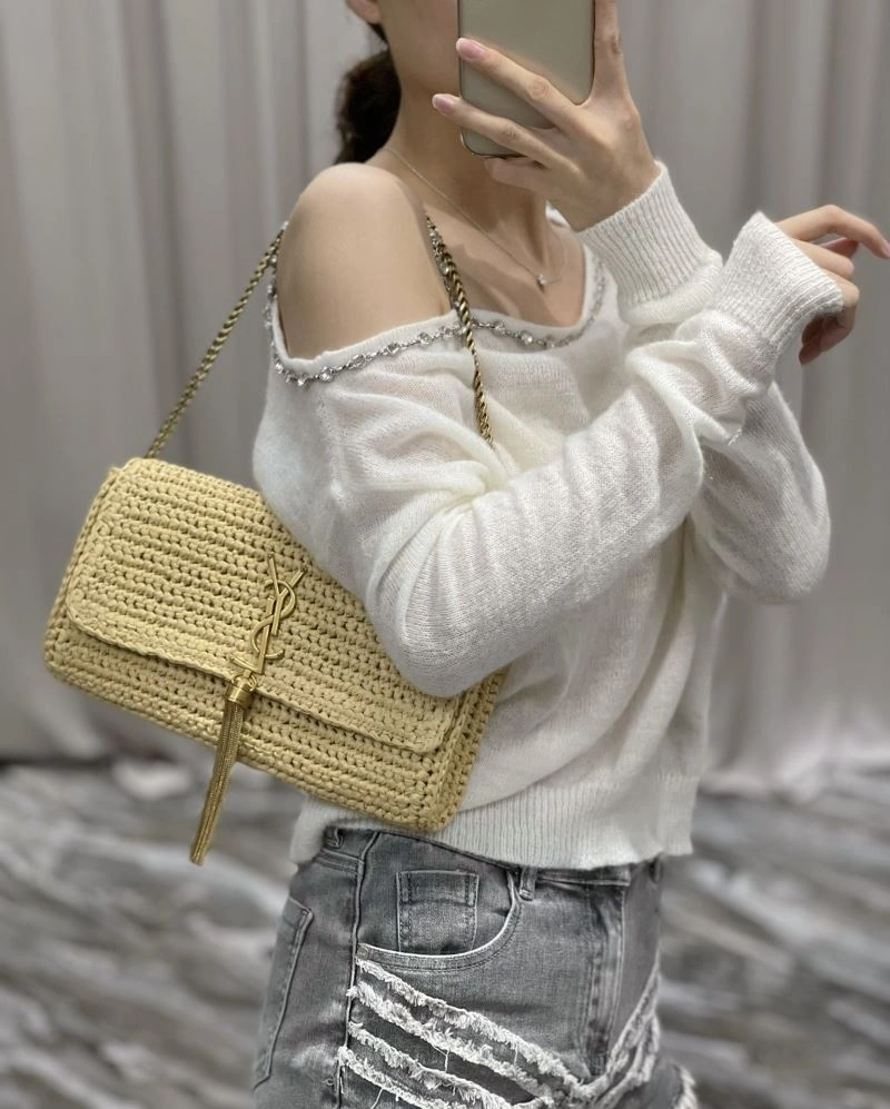 YSL Satchel Bags Sustainable 63104