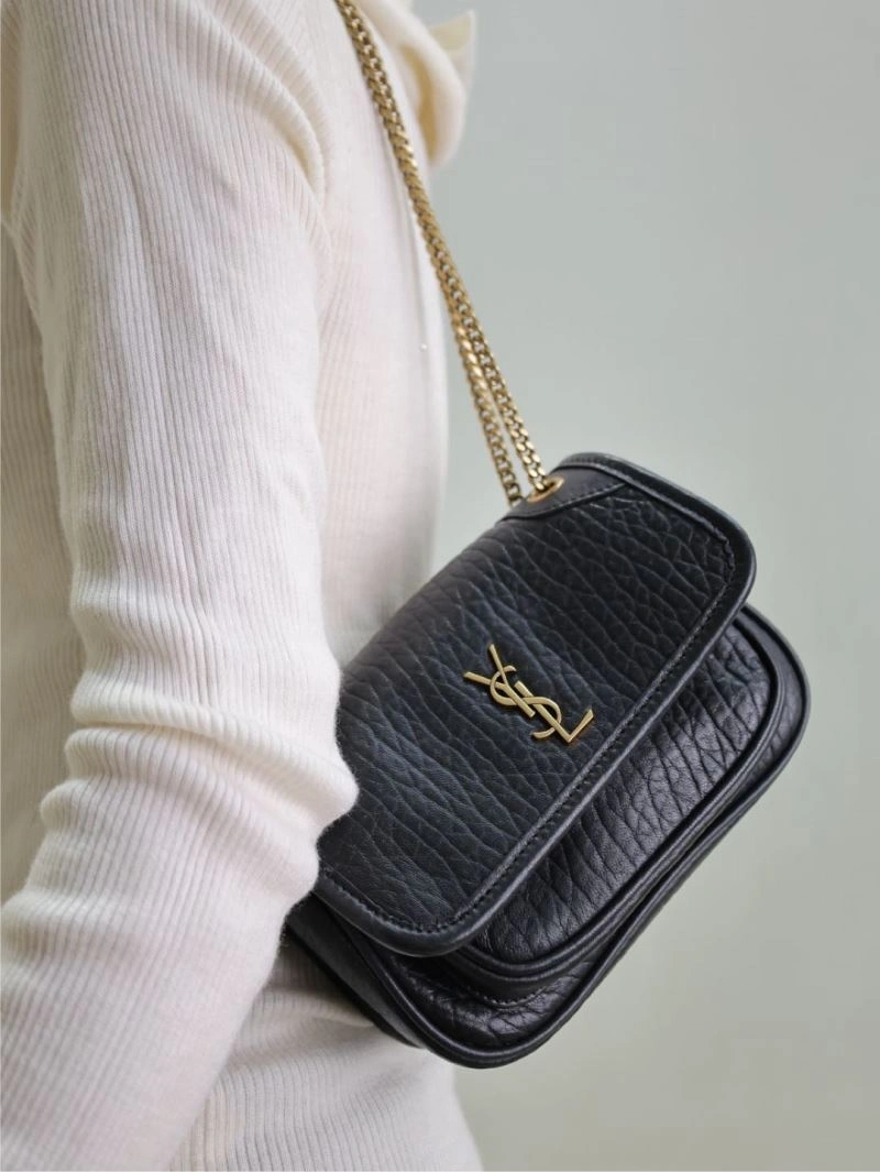 Bright YSL Satchel Bags 62790