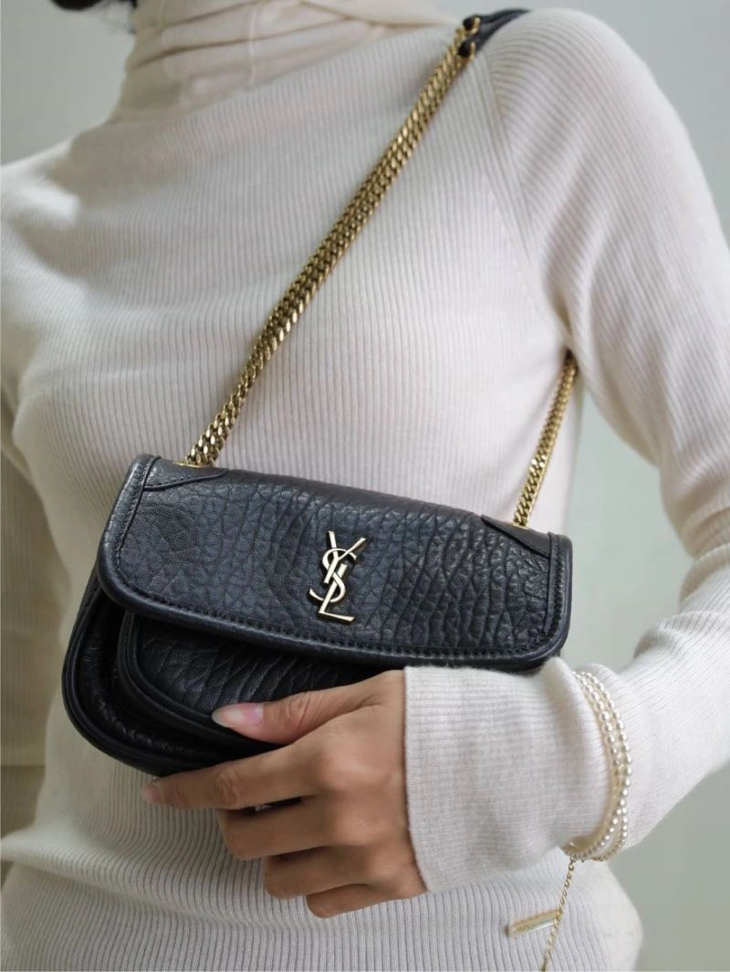 Bright YSL Satchel Bags 62790