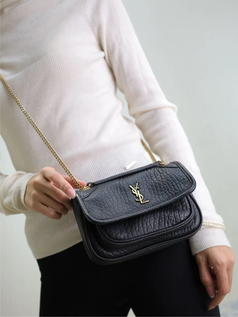 Bright YSL Satchel Bags 62790