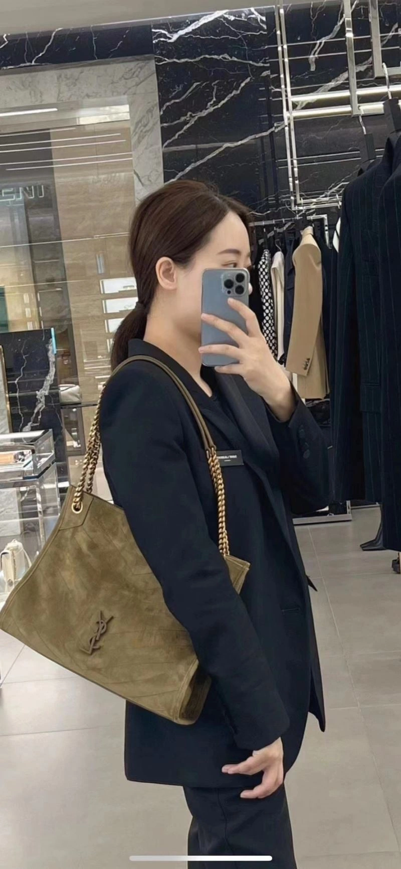 YSL Shopping Bags Unisex 63516